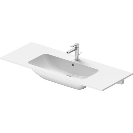 DURAVIT Furniture Basin 48" Me By Starck w/Ovrflo+FuctDk, 1 Hole, Wh 2336120030